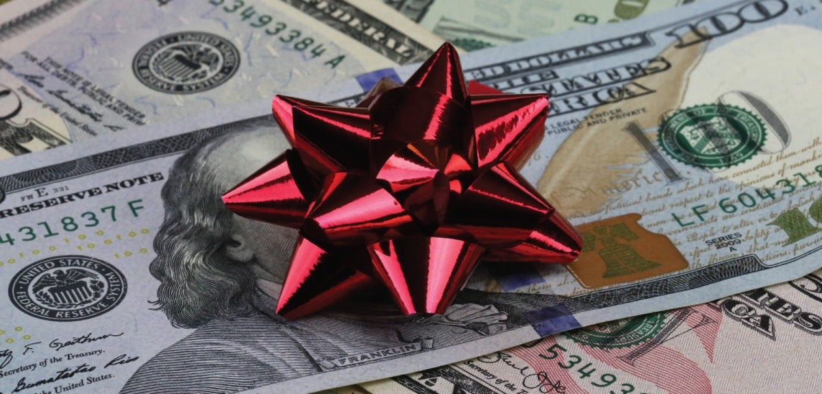 Gifts of cash