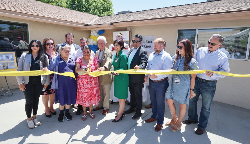 Ribbon cutting
